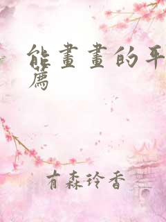 能画画的平板推荐