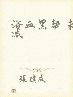 浴血黑帮 未删减