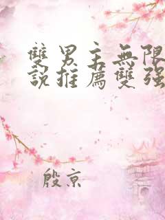 双男主无限流小说推荐双强高智商