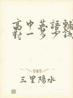 高中英语辅导一对一多少钱