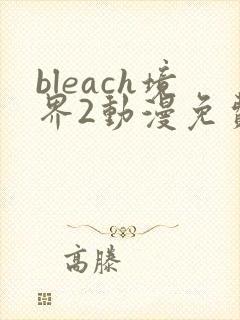 bleach境界2动漫免费观看全集完整