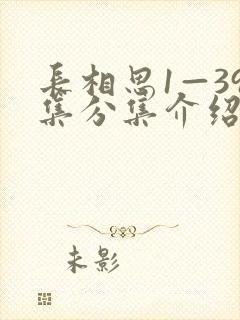 长相思1—39集分集介绍