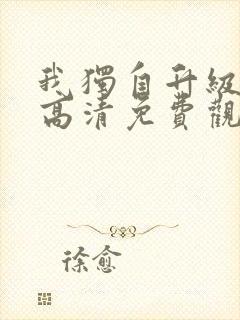 我独自升级动漫高清免费观看