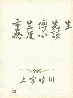 重生傅先生宠妻无度小说