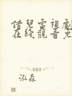 错儿电视剧全集在线观看免费