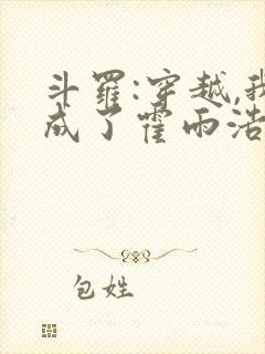 斗罗:穿越,我成了霍雨浩 懒很狠