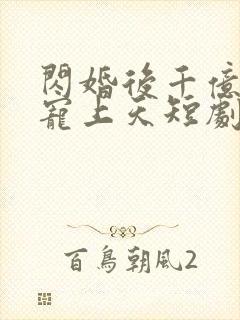 闪婚后千亿总裁宠上天短剧