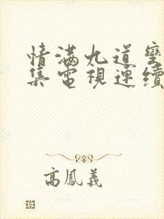 情满九道弯40集电视连续剧