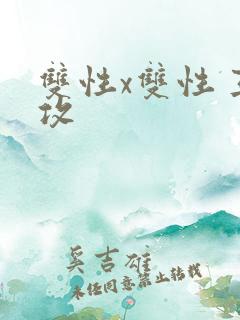 双性x双性 互攻