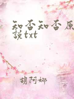知否知否原著小说txt