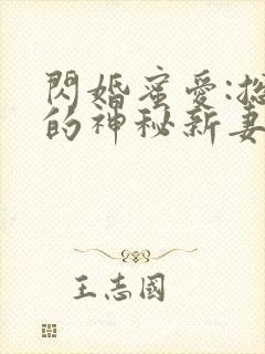 闪婚蜜爱:总裁的神秘新妻