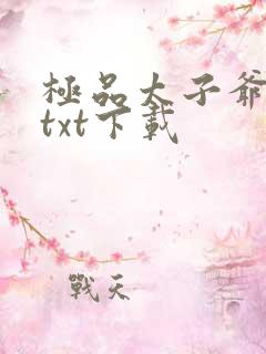 极品太子爷小说txt下载