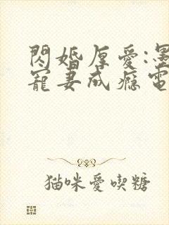 闪婚厚爱:墨少宠妻成瘾电子版