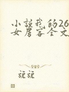 小说我的26岁女房客全文阅读