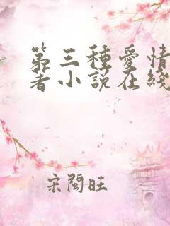 第三种爱情 原著小说在线阅读