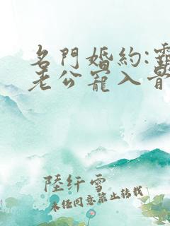 名门婚约:霸道老公宠入骨