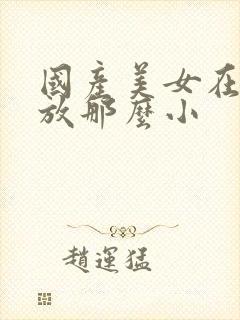 国产美女在线播放那么小