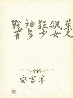 战神狂飙叶无缺有多少女人