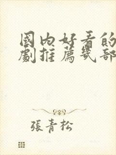 国内好看的电视剧推荐几部