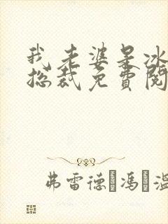 我老婆是冰山女总裁免费阅读最新