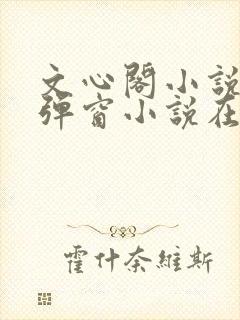 文心阁小说_无弹窗小说在线免费阅读