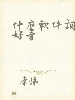 什么软件调滤镜好看