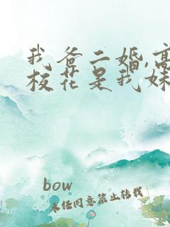 我爸二婚,高冷校花是我妹一口气看完