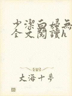 少洁白妇无删减全文阅读h