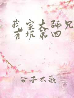 我家大师兄脑子有坑第四