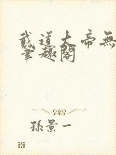 武道大帝无弹窗笔趣阁
