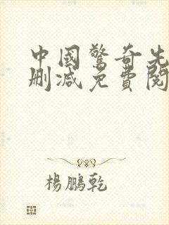 中国惊奇先生无删减免费阅读