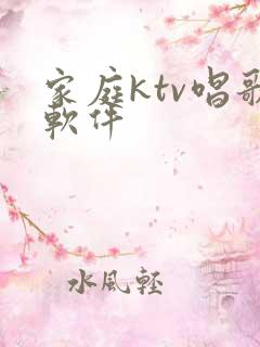 家庭ktv唱歌软件