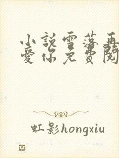 小说雪落再说我爱你免费阅读无弹窗