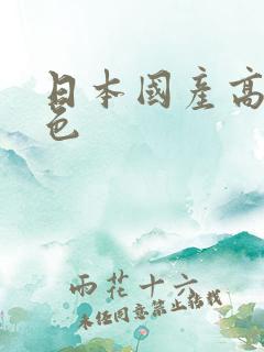 日本国产高清网色