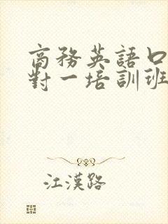 商务英语口语一对一培训班