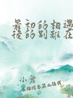 最初的相遇,最后的别离在线免费观看