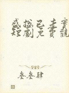 盛总已老实夫人短剧免费观看