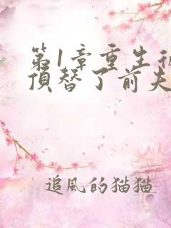 第1章重生后我顶替了前夫白月光