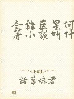 全能巨星何瑞原著小说叫什么名字