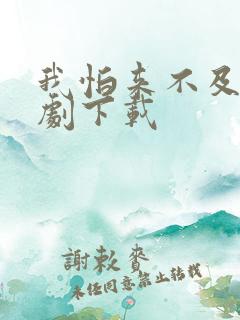 我怕来不及电视剧下载