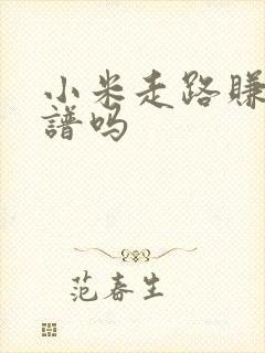 小米走路赚钱靠谱吗