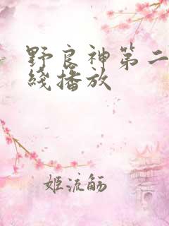 野良神第二季在线播放