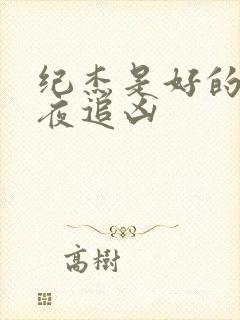 纪杰是好的吗白夜追凶