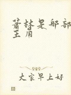 萧林是哪部小说主角