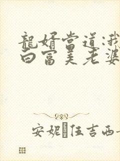 龙婿当道:我的白富美老婆
