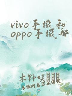 vivo手机和oppo手机哪个好用