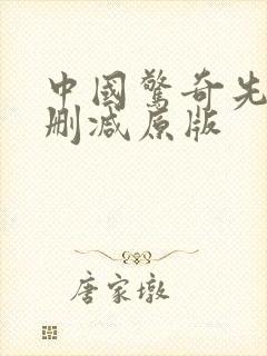 中国惊奇先生无删减原版