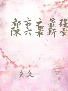 都市之最强狂兵陈六最新章节终现