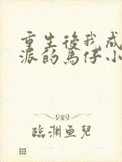 重生后我成了反派的马仔小说免费阅读