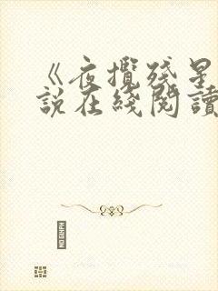 《夜揽残星》小说在线阅读